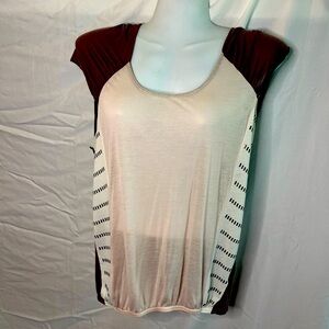 Free People Sheer Loose Fit Top